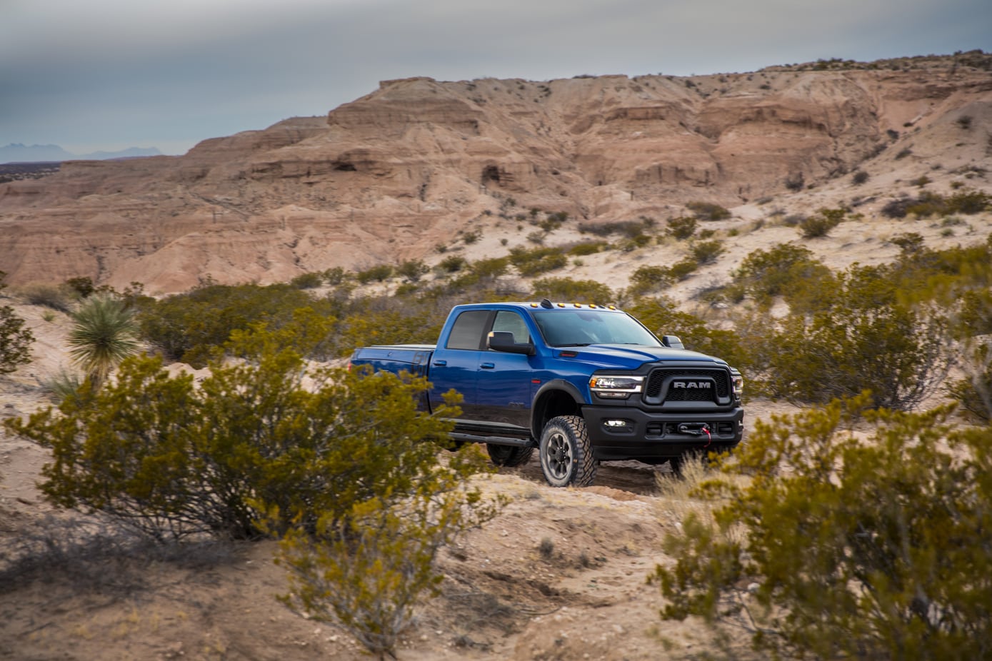 Ram 2500 driving off-road