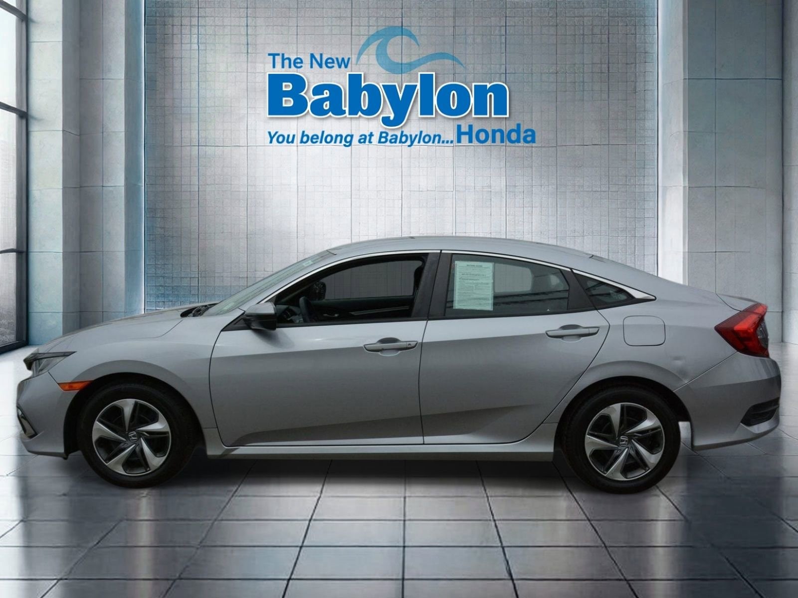 Used 2019 Honda Civic LX with VIN 2HGFC2F60KH501561 for sale in Bay Shore, NY