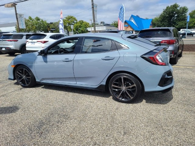 Certified 2021 Honda Civic Hatchback Sport with VIN SHHFK7H42MU409627 for sale in Hicksville, NY