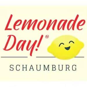 Children participating in Lemonade Day Schaumburg, learning entrepreneurship and business skills by running their own lemonade stands in a fun, community-focused event