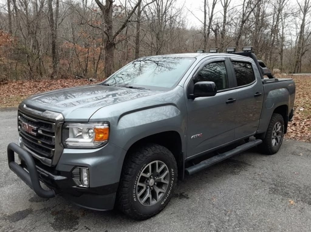Used 2021 GMC Canyon AT4 w/Leather Truck