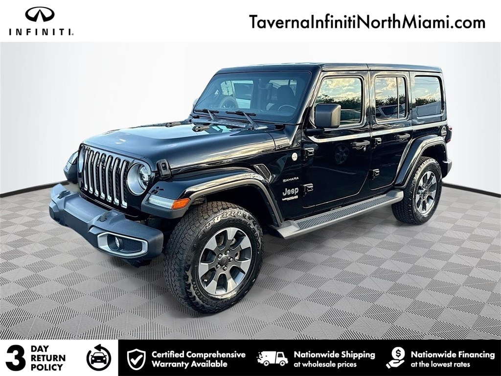 Used 2021 Jeep Wrangler Unlimited Sahara SUV