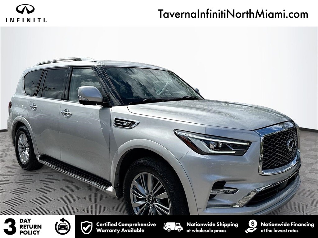 Used 2021 INFINITI QX80 Luxe SUV