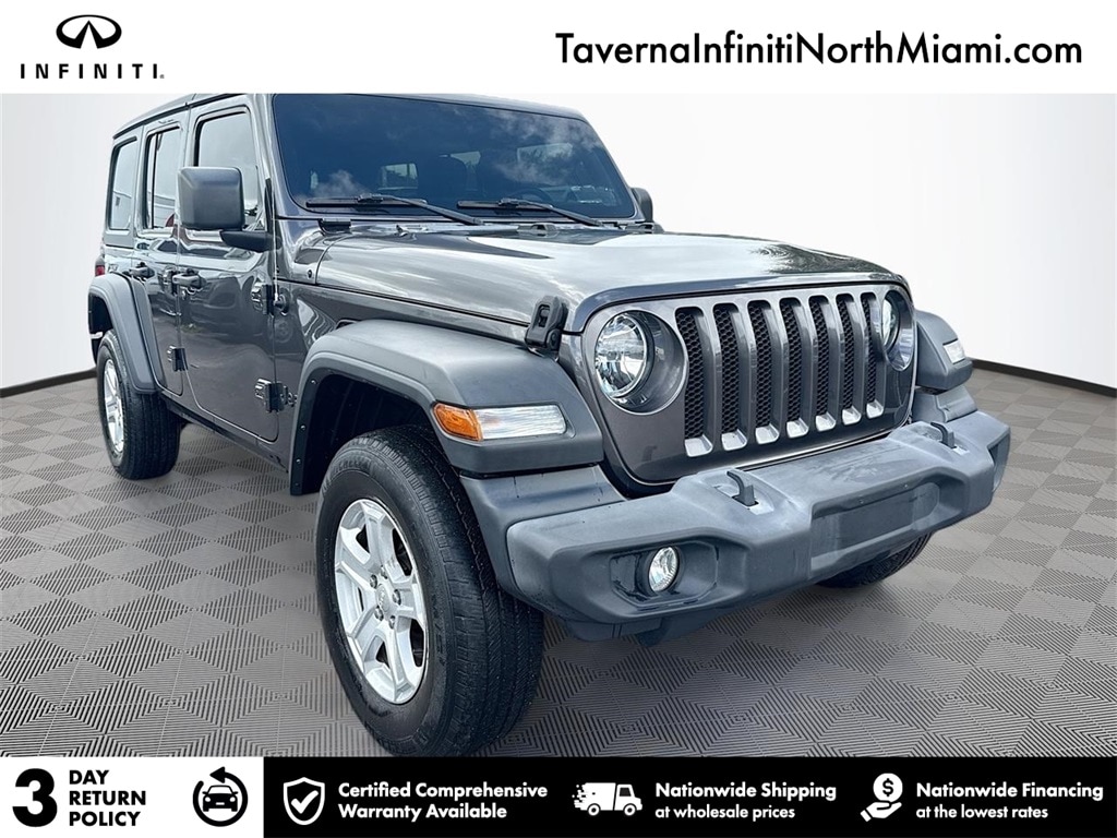 Used 2022 Jeep Wrangler Unlimited Sport S SUV