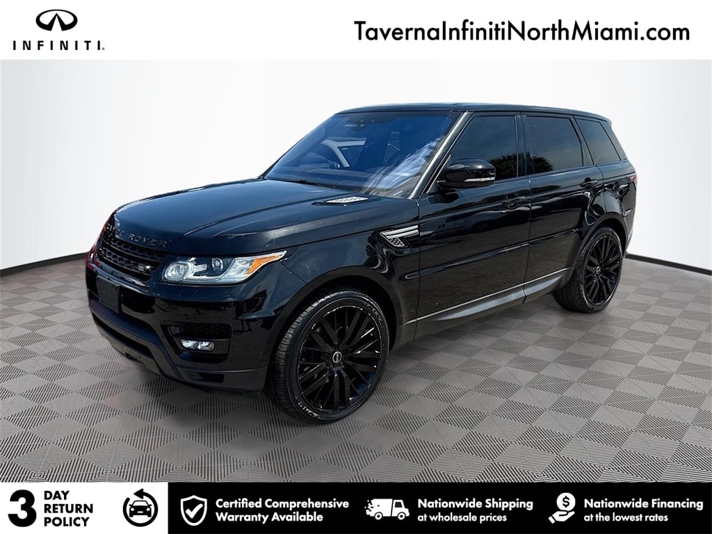 Used 2017 Land Rover Range Rover Sport 3.0L V6 Supercharged HSE SUV