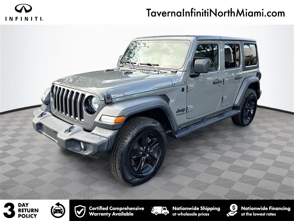 Used 2021 Jeep Wrangler Unlimited Sport Altitude SUV