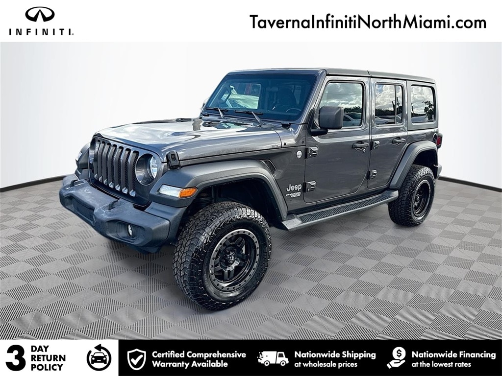 Used 2021 Jeep Wrangler Unlimited Sport S SUV