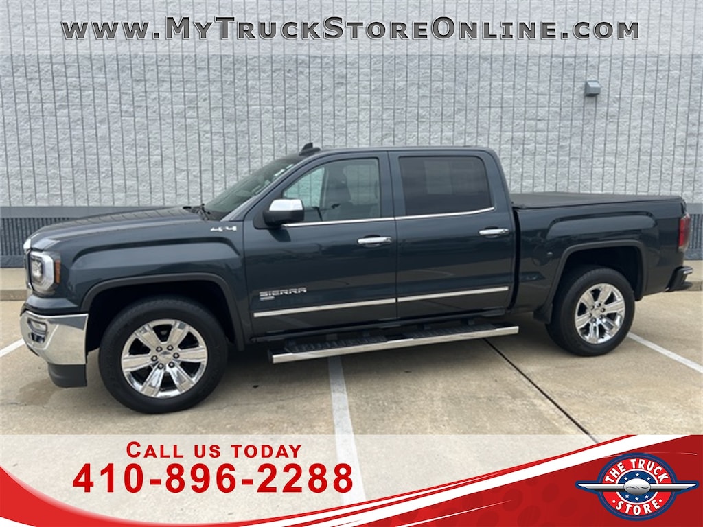 Used 2018 GMC Sierra 1500 SLT Truck Crew Cab