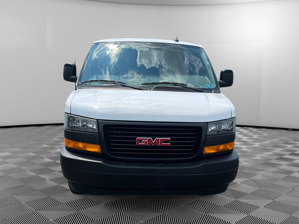 Used 2023 GMC Savana Cargo Work Van with VIN 1GTW7BFP1P1107617 for sale in Johnstown, PA