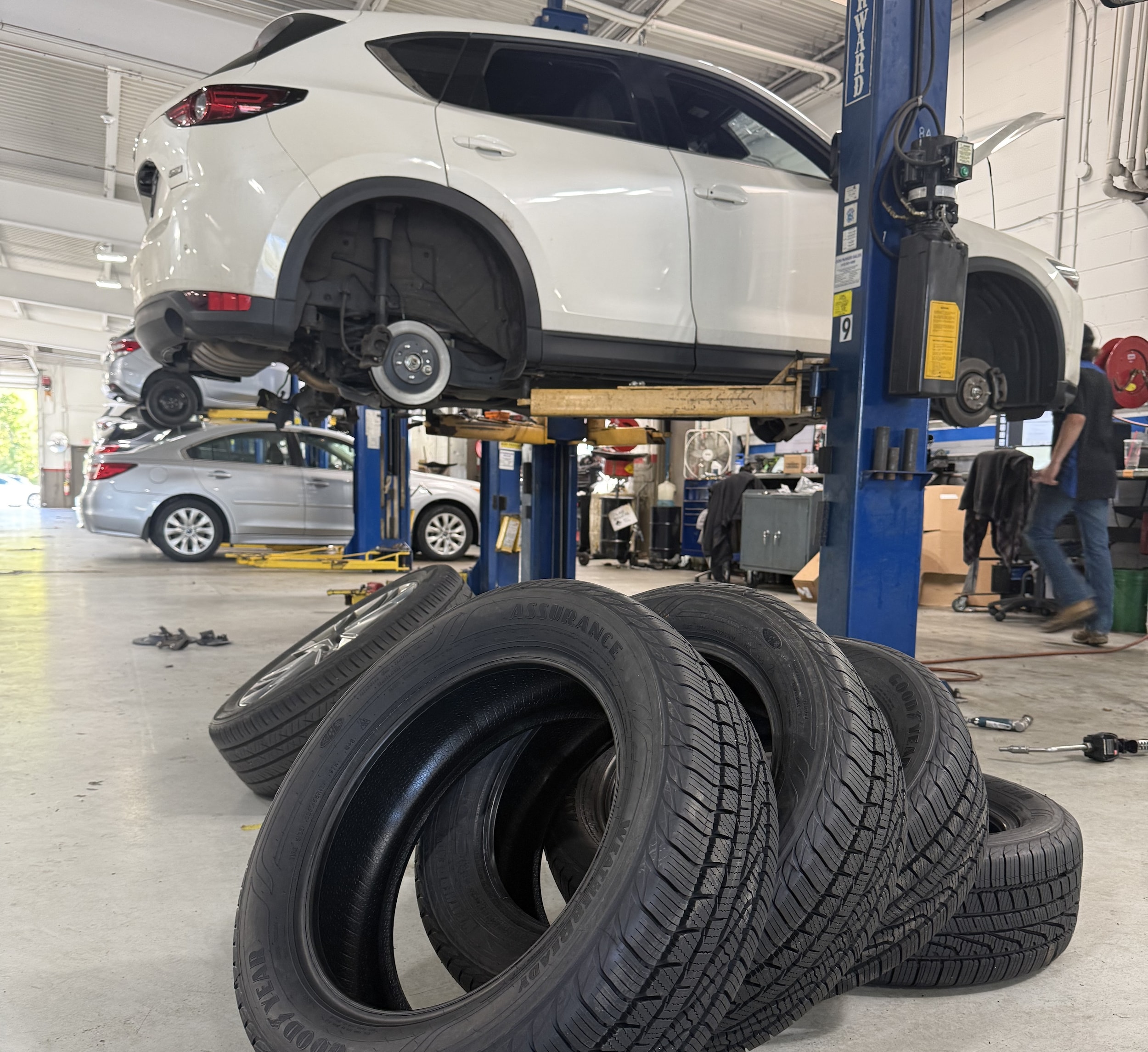  Family riding in vehicle
