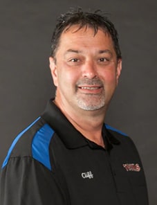 Staff member Clifford Cogan from ba302699072b