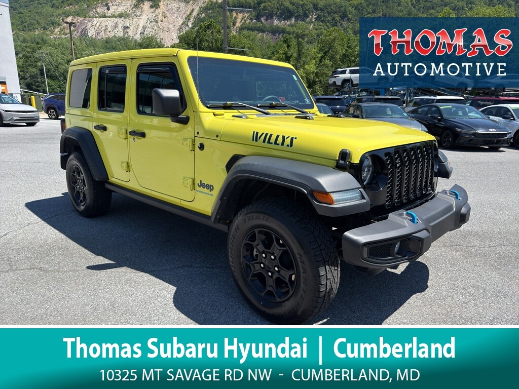 Used 2023 Jeep Wrangler 4xe Willys 4xe SUV
