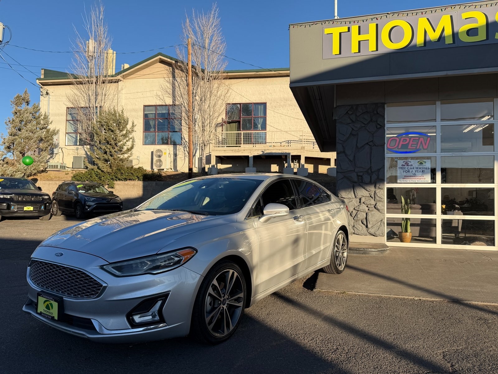 Used 2016 Ford Fusion Energi Titanium with VIN 3FA6P0SU1GR247873 for sale in Aumsville, OR