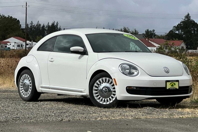 Used 2014 Volkswagen Beetle 1.8 with VIN 3VWJP7AT8EM608724 for sale in Aumsville, OR