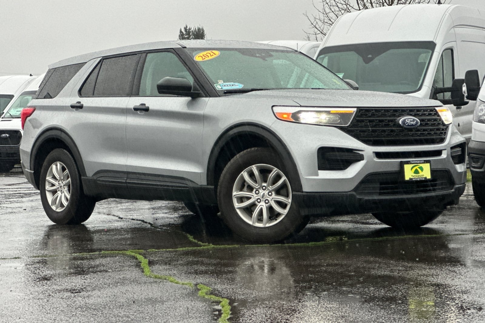 Used 2021 Ford Explorer Base with VIN 1FMSK8BH3MGC23355 for sale in Aumsville, OR