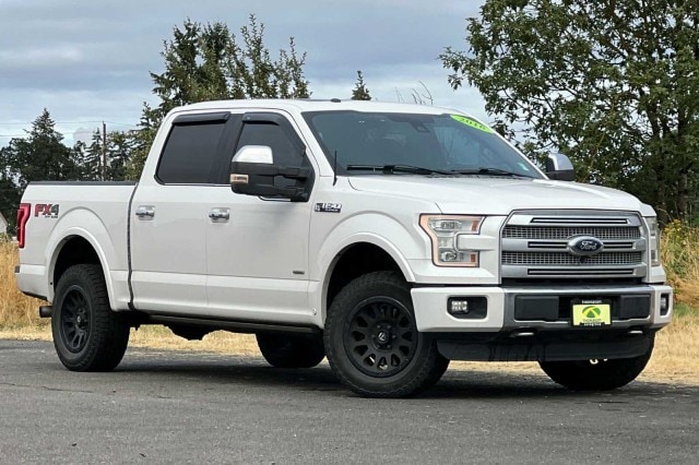 Used 2016 Ford F-150 Platinum with VIN 1FTEW1EG4GFB70711 for sale in Aumsville, OR