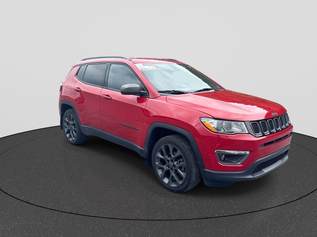 Used 2021 Jeep Compass 80th Spec. Edition with VIN 3C4NJDEB2MT537188 for sale in Bedford, PA