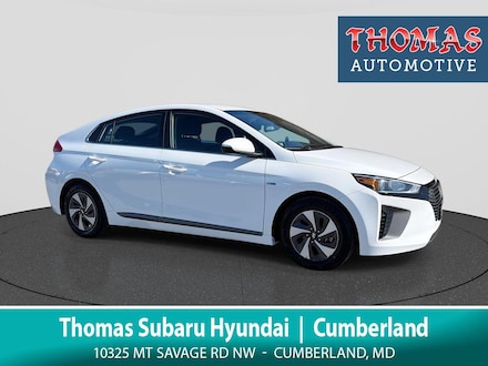 Featured Used 2019 Hyundai Ioniq Hybrid SEL Hatchback for Sale near Frostburg, MD