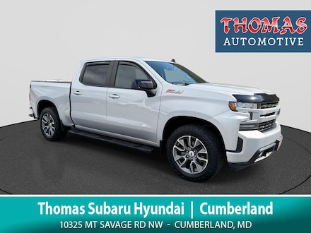 Featured Used 2022 Chevrolet Silverado 1500 LTD RST Truck Crew Cab for Sale near Frostburg, MD