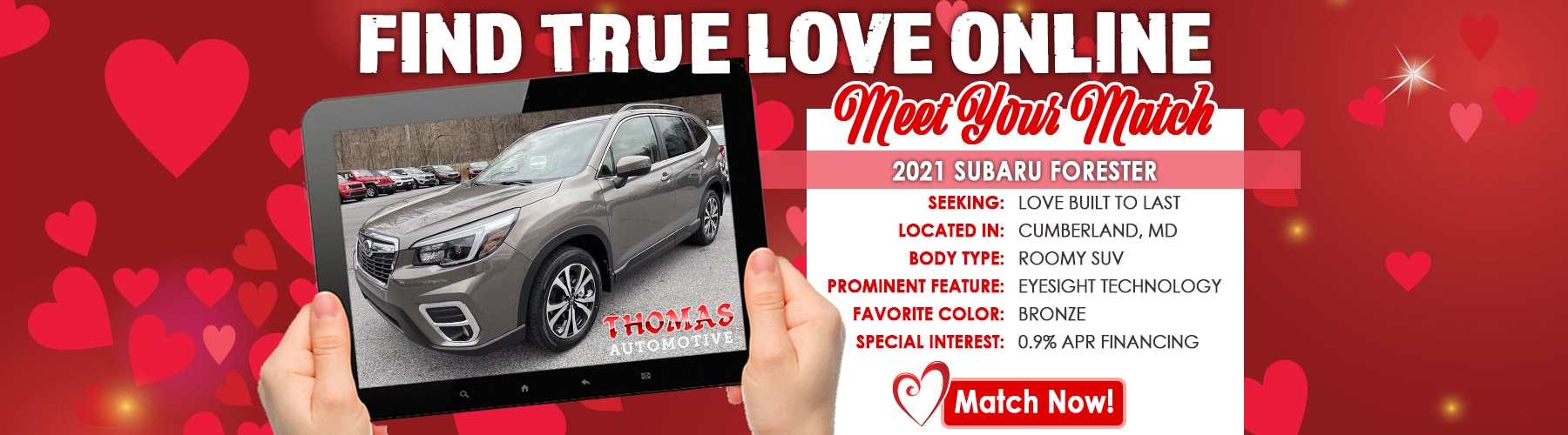 Thomas Subaru New & Used Subaru Dealer in Cumberland, MD