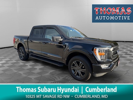 Featured Used 2022 Ford F-150 XLT Truck SuperCrew Cab for Sale near Frostburg, MD