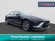 New 2026 Hyundai Sonata Hybrid Blue Sedan