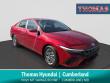 New 2026 Hyundai Elantra Hybrid Blue Sedan