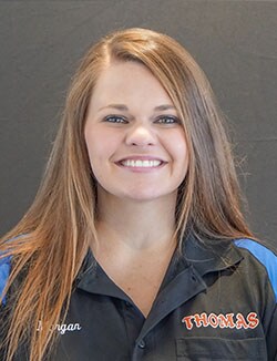 Staff member Morgan Fink from 0cae41aa8518