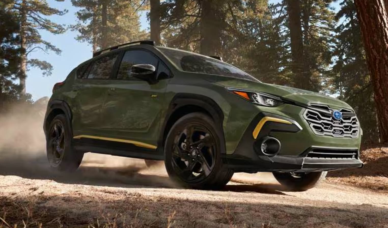 2025 Subaru Crosstrek SUV in the woods