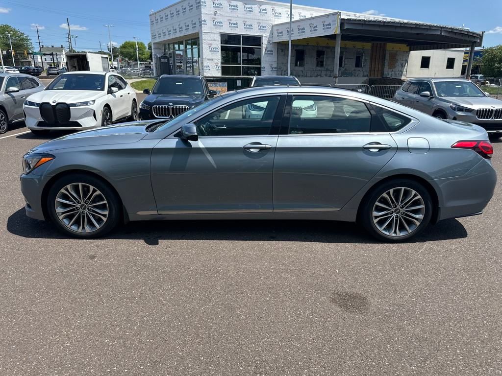 Used 2017 GENESIS G80 Base with VIN KMHGN4JE6HU211186 for sale in Doylestown, PA