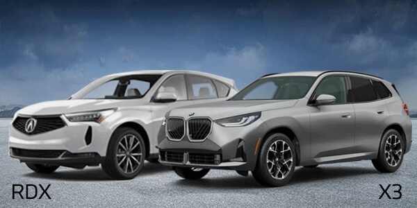 2025 BMW X3 vs. Acura RDX