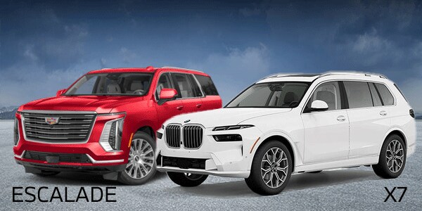 2025 BMW X7 vs. Cadillac Escalade