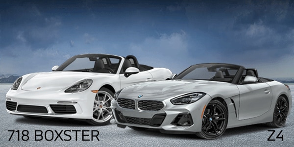 2025 BMW Z4 vs. Porsche 718 Boxster