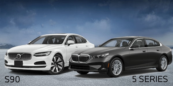 2025 BMW 5 Series vs. Volvo S90