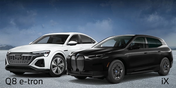 2025 BMW iX vs. Audi Q8 e-tron