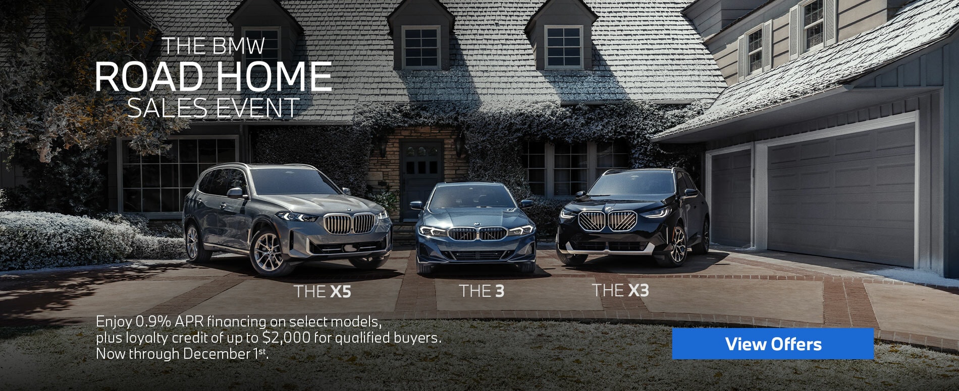 Thompson BMW Road Home Sales Event
