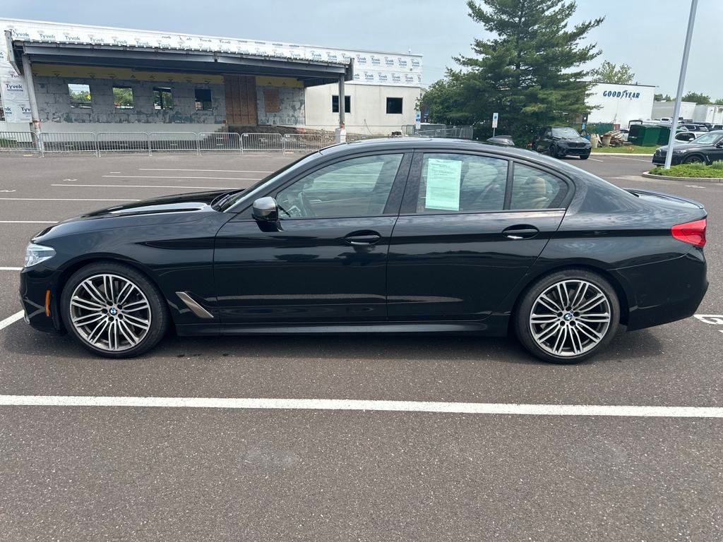 Used 2019 BMW 5 Series M550i with VIN WBAJB9C59KB289331 for sale in Doylestown, PA