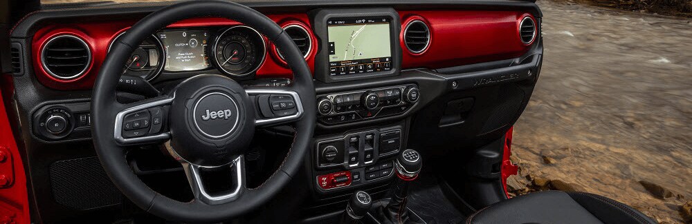 Jeep Wrangler Interior Technology