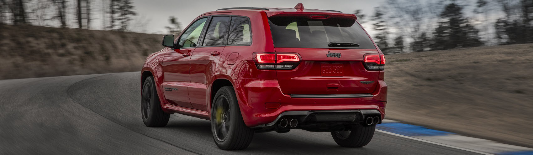 Jeep Grand Cherokee on Track