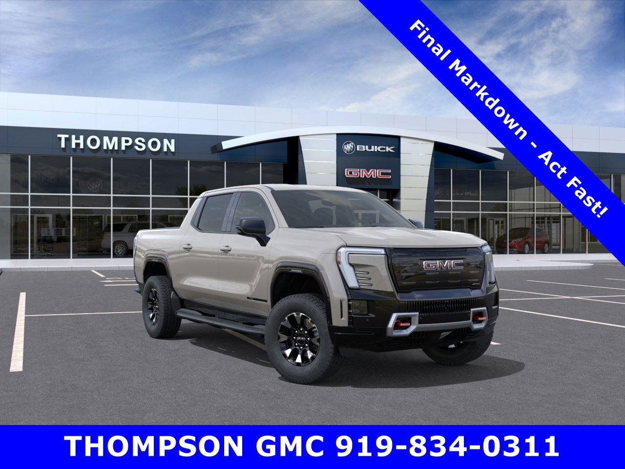 2026 GMC Sierra EV AT4's photo