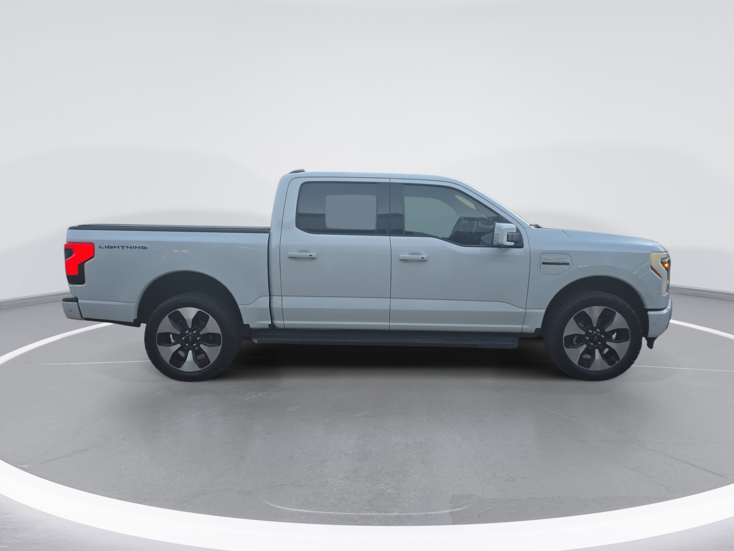 Used 2023 Ford F-150 Lightning Platinum with VIN 1FT6W1EVXPWG16590 for sale in Raleigh, NC
