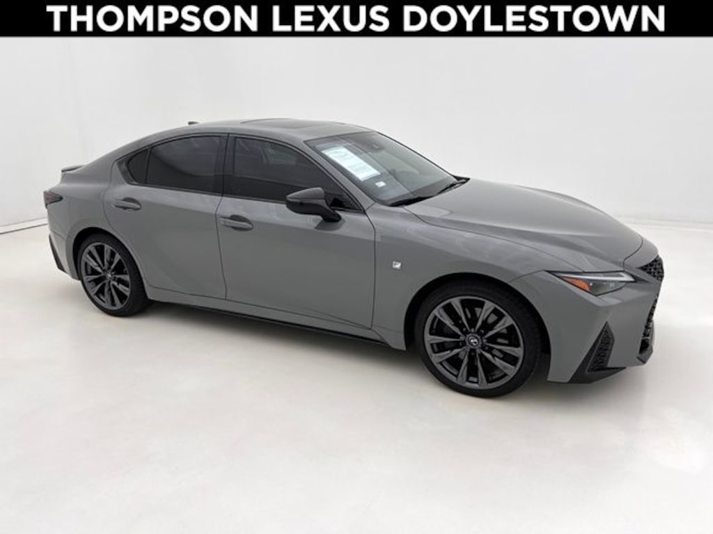 Certified 2025 Lexus IS 350 F SPORT Sedan