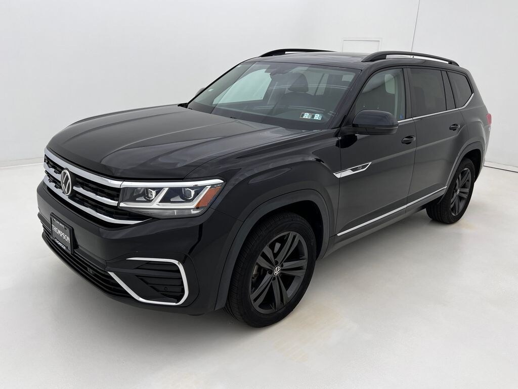 Used 2021 Volkswagen Atlas 3.6L V6 SE w/Technology R-Line 4MOTION SUV
