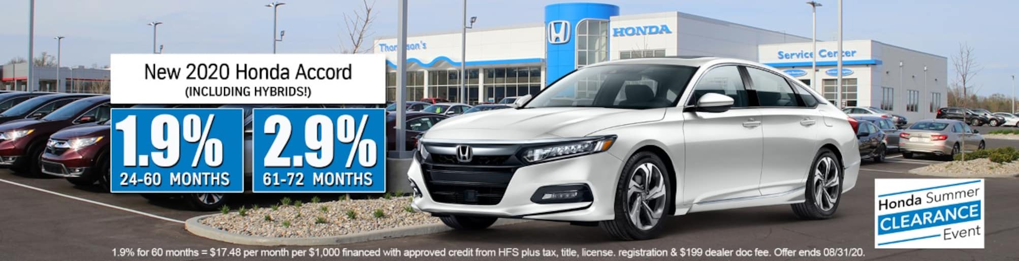 New & Used Honda Dealership in Terre Haute, IN Thompson's Honda