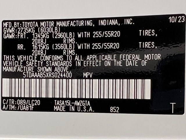 2024 Toyota Grand Highlander Limited - Photo 24