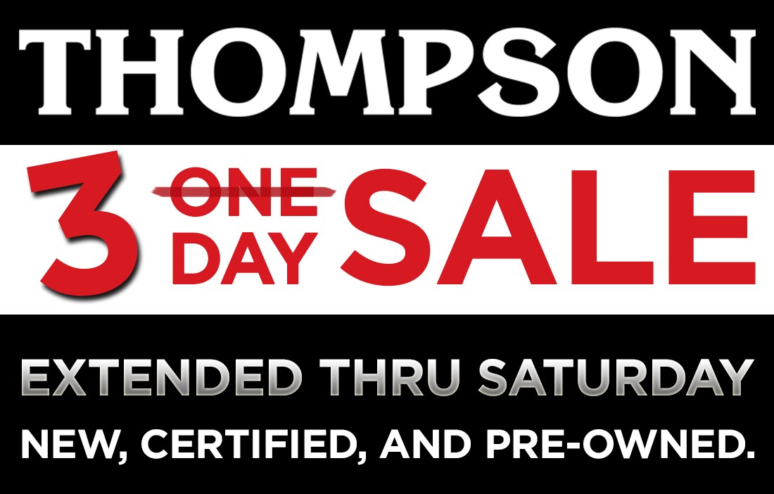 Thompson August Sale Limited Time Thompson Toyota
