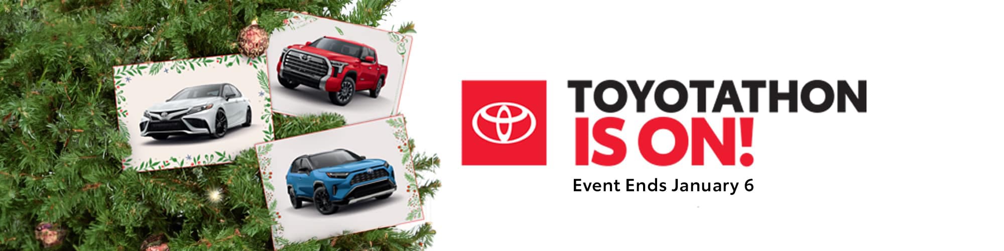 Toyotathon is ON at Thompson Toyota!