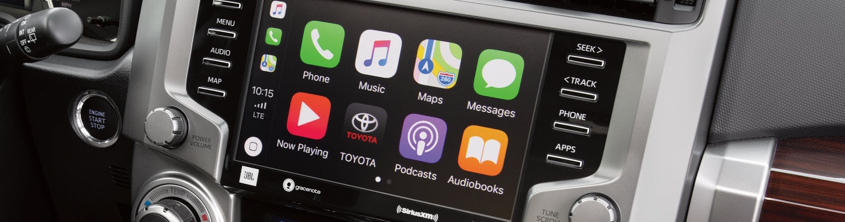 2020 Toyota 4Runner Interior with Apple CarPlay®