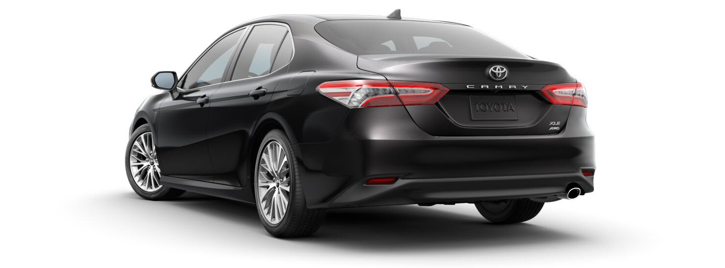 Black 2020 Toyota Camry XLE Trim Level