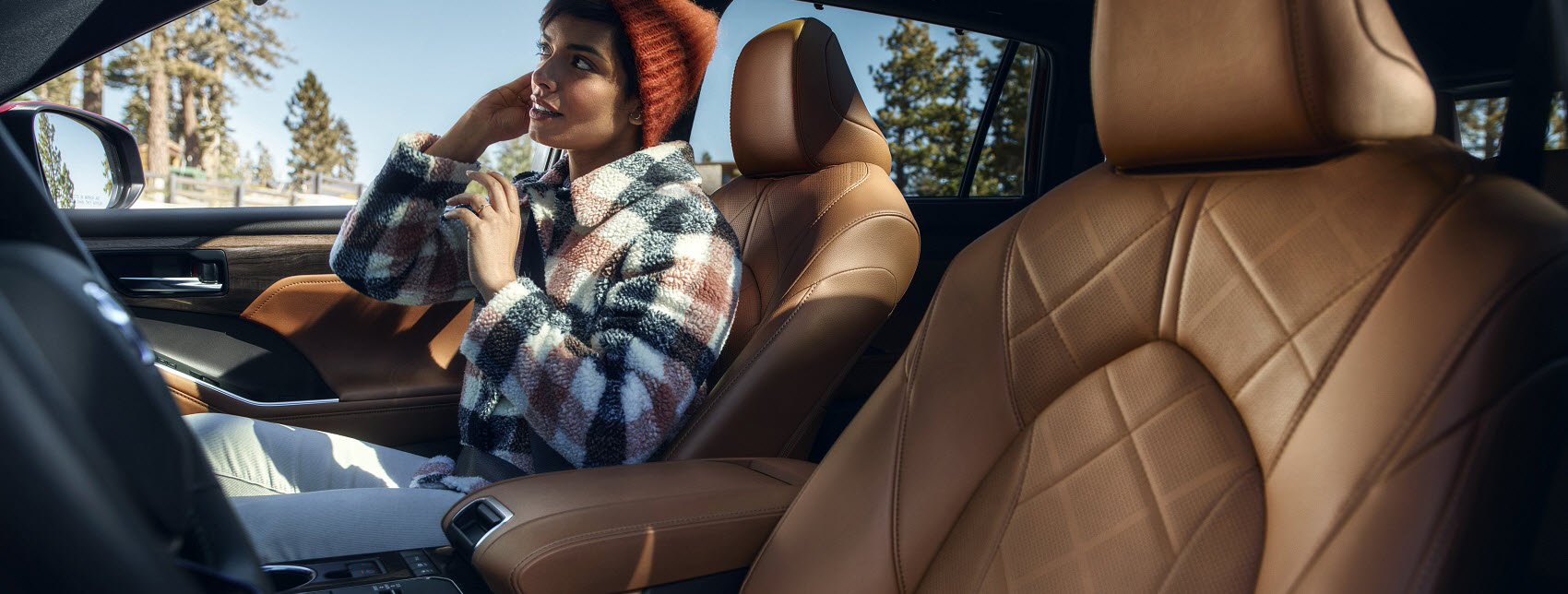 Tooyota Highlander Hybrid Interior Space